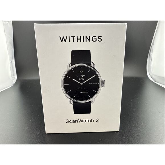 Withings ScanWatch 2 - Hybrid Smart Watch, Heart Rate Monitoring - Picture 1 of 5